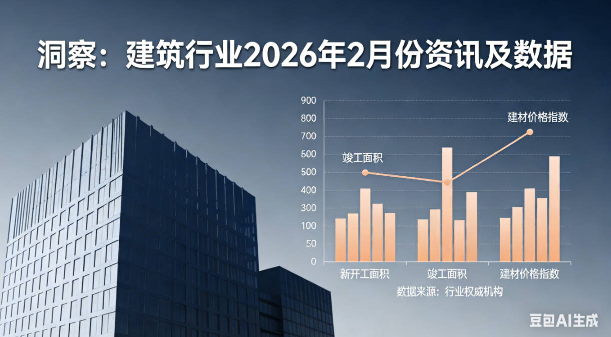 洞察：建筑行业2026年2月份资讯及数据
