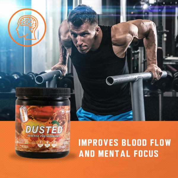 DUSTED Intense Pre-workout supplement store Canada