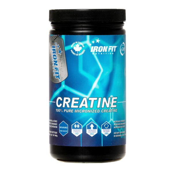 Natural Creatine Supplements by Iron Fit Nutrition